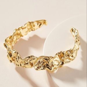 Amber Sceats Emery Cuff 24k Gold Plated